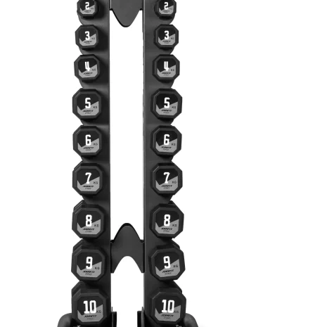Octagonal Dumbbell Joinfit Pro 2026 Grey Full Rack Octagonal Dumbbell Joinfit Pro 2026 Grey Full Rack