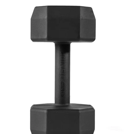 Octagonal Dumbbell Joinfit Pro 2026 Grey Side Profile 10kg Octagonal Dumbbell Joinfit Pro 2026 Grey Side Profile 10kg