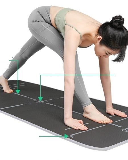 Joinfit Yoga Mat NBR 1cm Rimmed 1