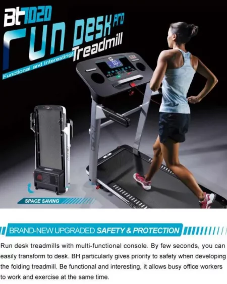Treadmill foldable desk BH7020 2