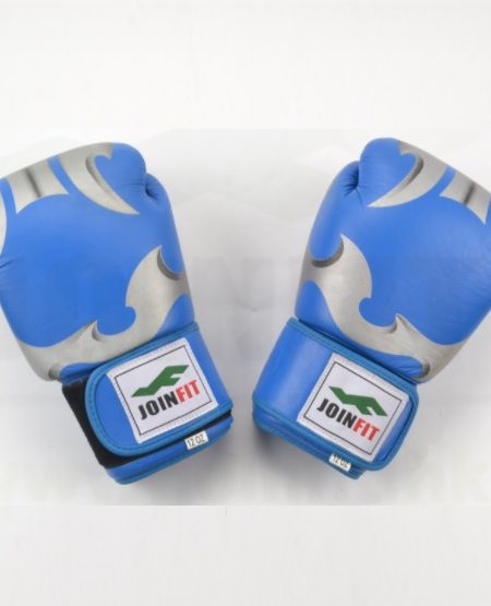 boxing gloves 12oz blue leather joinfit 1